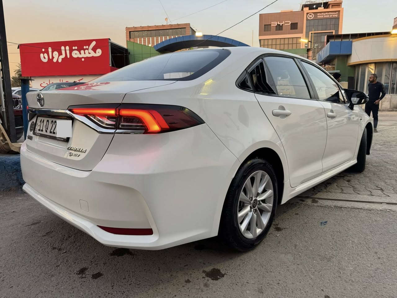 السلام عليكم
كورلا هايبرد شكل الخليجي ٢٠٢٥ 

بصمه 

فتحه 

رادار 

حساسات 

كامره دواره

لد 

كشنات جلد اسود عاديه مو كهرباء

رقم بغداد تحويل ثاني يوم 

ماشيه ٢٢ الف كيلو 

العنوان الدوره 

السعر ٢٣ مليون و ٦٠٠

***********
