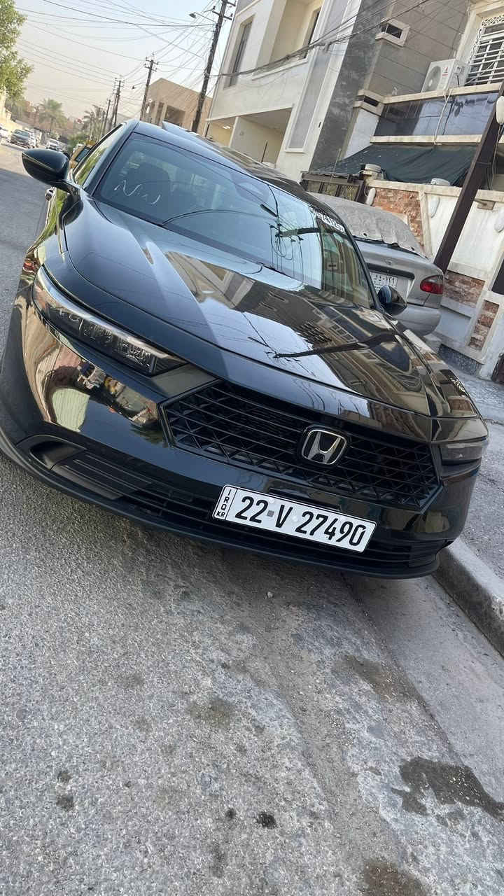 هوندا اكورد سبورت 2024 
حادثه والسونر موضح بالصور 
مبدل جاملغ وبنيد فقط بدون شواصي وبيه جاملغ خلفي تعديل بارد وتكحيل 
ايرباك ستيرن فقط راجع سستم شركة
المواصفات 
 بصمة تشغيل بصمه ابواب 
شاشة 
المواصفات
رادار امامي
اوتو هولد
اوتو بريك
ثلاثة انظمة للقيادة:eco,normal,sport
شفتات ستيرن
تثبيت المسار 
مثبت سرعة 
كامرة وشاشة كبير
شاشة سائق ديجتال
سستم ايرباك متكامل
مانع انزلاق 
مانع تصادم 
تحكم مقود متكامل من جميع الامور الضرورية
شاشة تدعم:ابل كار بلاي و اندرويد اوتو
دخول ذكي 
تشغيل عن بعد 
بصمة ابواب وصندوق وبصمة تشغيل
لايتات زينون ياباني اصل
ليد نهاري 
ليد خلفي 
ماشية (69000)  ميل
مكان السياره. بغداد الغزاليه او حي الجامعة
السياره بإسمي تحويل مباشر رقم اربيل
السعر 175 وبيه مجال بسيط
للتواصل ***********
