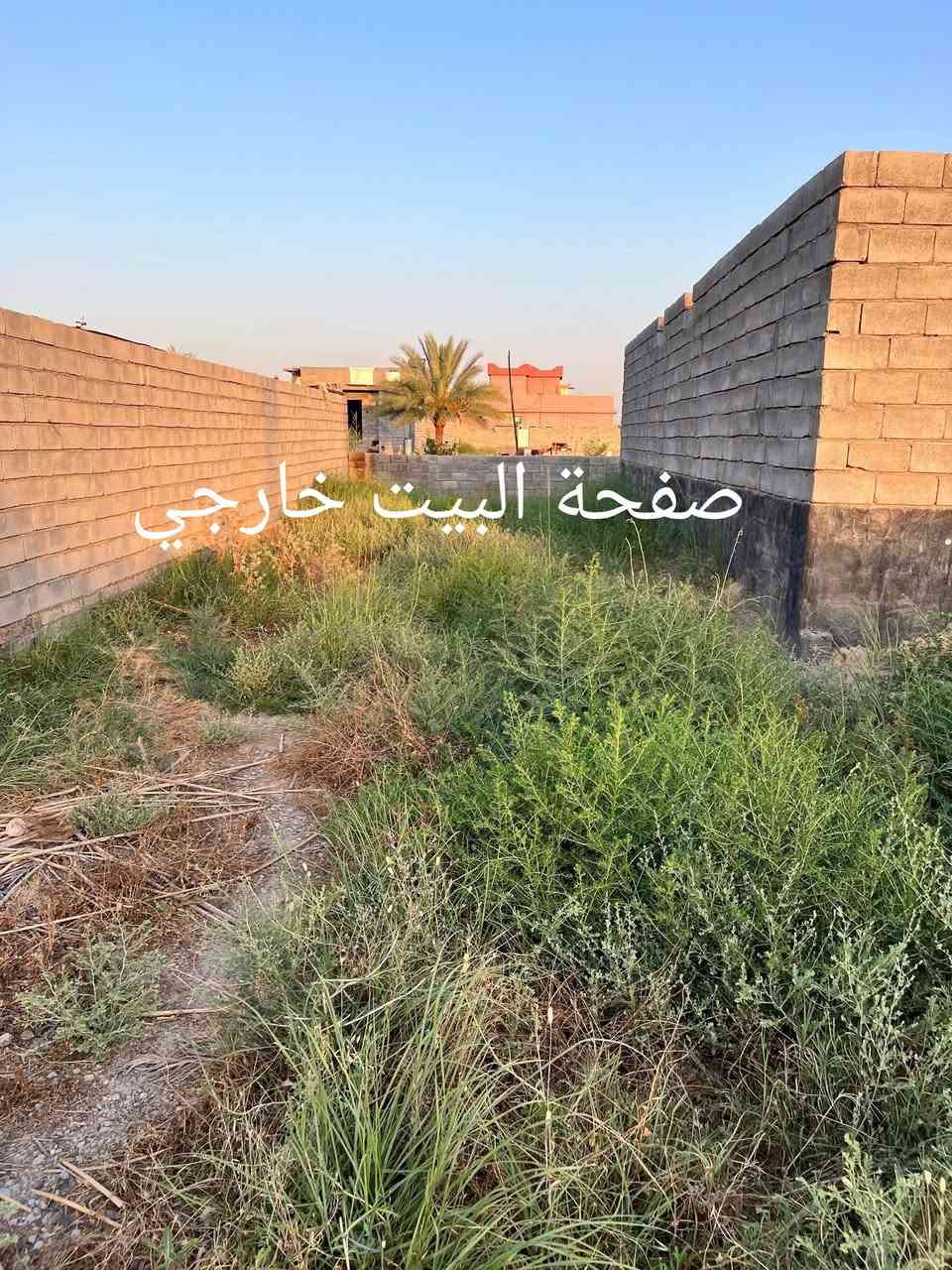 سلام عليكم هيكل البيع مساحة 400متر موقع ابو خربيش 🚩 مقابيل شارع العام متوفر ☑️الماي والكهرباء وتبليط 🚩وستفسار عل هاذه رقم الهاتف  ***********
