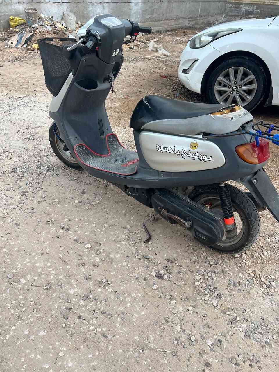 سلام عليكم 
دراجه منغولي للبيع 
سلف هندر كهربائيات كله شغال تايرات جدد ما بيه نقص 
سعر 500 
عنوان كربلاء قنطره سلام 
***********
