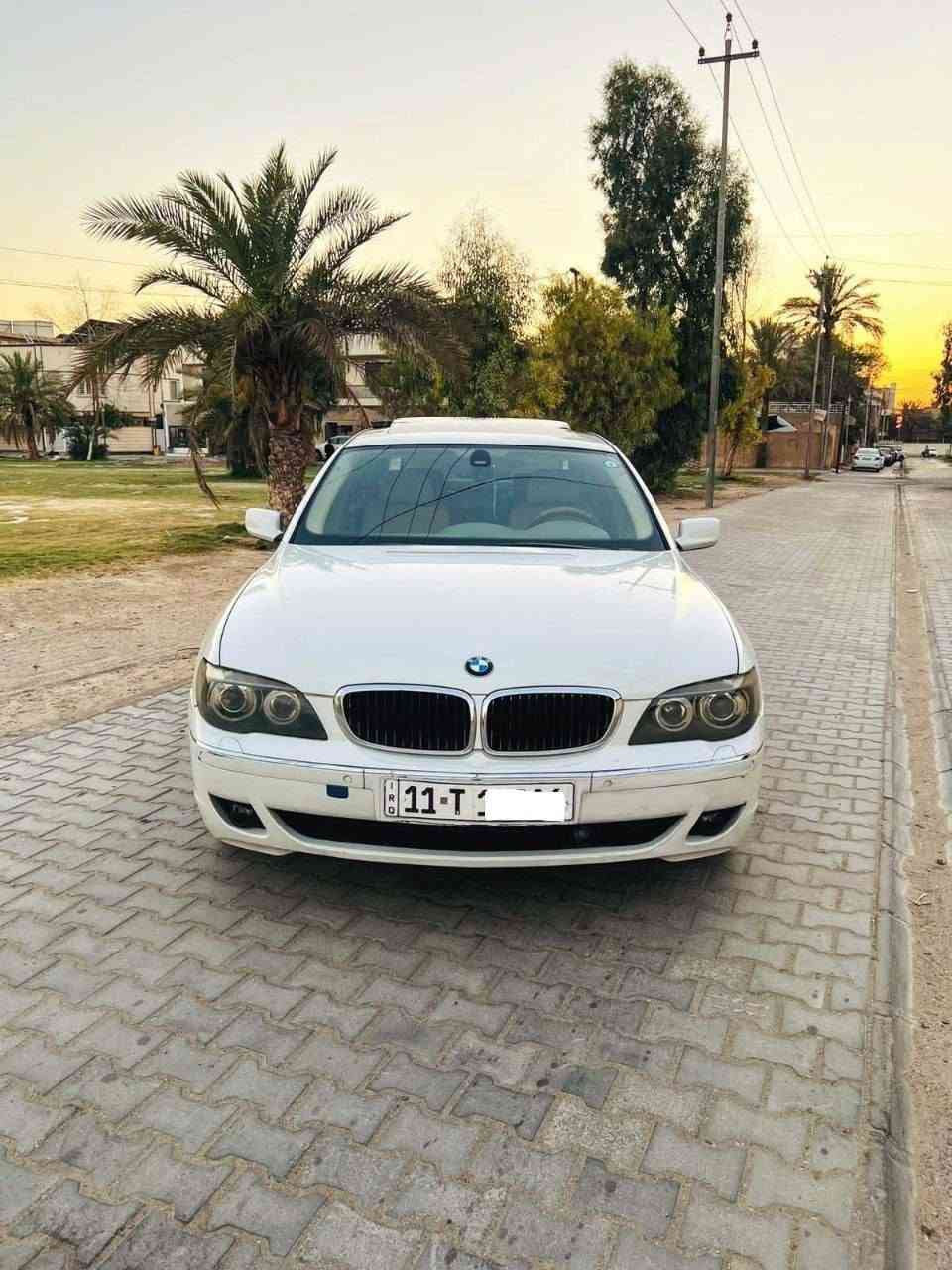 ﷽
ألسلام عليكم BMW بأخره للبيع فقط 2007 ألحجم 750Li آدوات قرار 48 كفاله عامه من الكص والفتح والضربه والتبديل والسرقه والعشائر وألانتربول سياره من ألنوادر بالعراق من ناحية الموصفات والنضافه السيارة خليجيه آلموصفات فول 1 / 1 Vip باب طويل

رادار عدد 2 

نضام رؤيا ليلي  night vision

حساسات أمام وخلف 

أبواب شفط + صندوق كهربائي شفط دخول ذكي 

دأخل عسلي + صاج ملكي 

5 بردات كهرباء 

شاشات كآر بلي

كيجات دجتال كهرباء 

كير تعليك كهرباء 

سي دي جنجر 

دبل مأوس + دبل شاشه + تلفزيون أمامي و خلفي 

سلايد روف طكتين 

مكينه 8 V 

ستيرن كهرباء + تحكم + خزن 

بصمه + أشاير ترحيب

مرايا شفط 
الماسحات  تعمل اوتو في المطر + لايت زنون داينمك + زراك لايت 

مقاعد جلد + كهرباء + تدفئه وتبريد أمام وخلف  + مساج + حضن + ميموري بالمقاعد الاماميه +  مقاعد خلفيه منفصل Vip + كهرباء 

تبريد مركزي بالقماره وبالتكم وبالوسط 4 قطع 

نقص قايش تبريد فقط 

ثلاجه خلفيه 

بريك بصمه 

5 ويل كب شعاع حجم 19  2 سايز تخم تاير جديد

فحص زيت المحرك ألكتروني + فحص بقيه ألاعطال 

يشهد آلله ألسياره زيرو مآشيه 43 ألف فقط 

ألسعر ( 69 )  ورقه وبيها مجال مكان سياره كربلاء للستفسار أكثر خاص أو أتصال ***********
