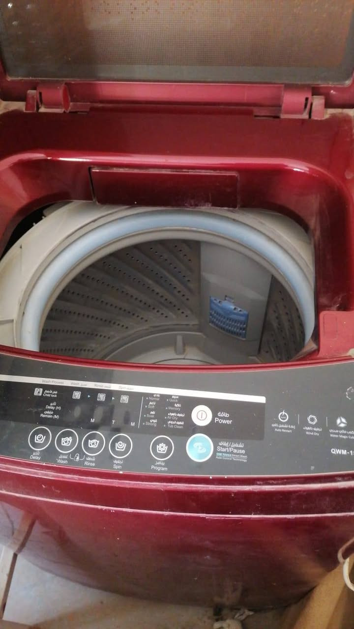 السلام عليكم
غساله اوتماتك نوعيا دينكا شغاله جديده السعر 250وبيها مجال 
***********
