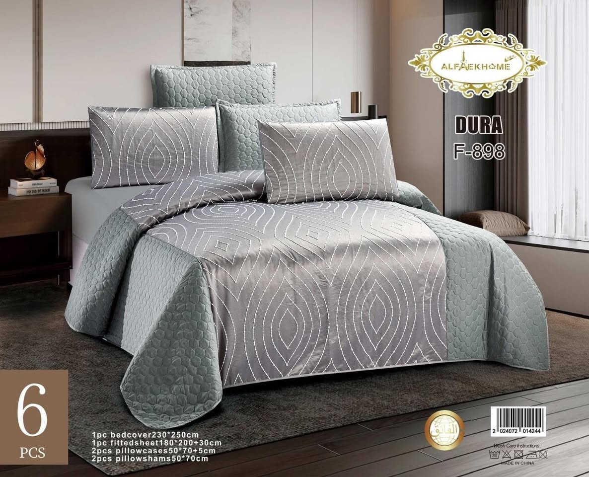 #عــــــرض_خـــــــــاص

توفر الان…..
غطوة مقرنصة نفرين ستن ✨( 6 ) قطع
تصميم ساده وجهين، خامة قطنية مريحة وفخمة
ألوان ثابتة ومطابقة 100% للصورة 💯

✔️ قياس كبير 250×230
✔️جرجف تلبيس قياس 180x200
✔️ اربع وجه مخاد قياس 50×70
✔️12 قطعة ب ألوان متنوعة
💥 القماش مكروض (مقرنصه)… 

………………………………………………

#العنوان / صلاح الدين / قضاء بلد - شارع العريض 
                   قرب حلويات احفاد علي الحمداني 

🚕🚕 توجد خدمة توصيل داخل قضاء بلد 
#للحجز_والاستفسار : واتساب ***********
