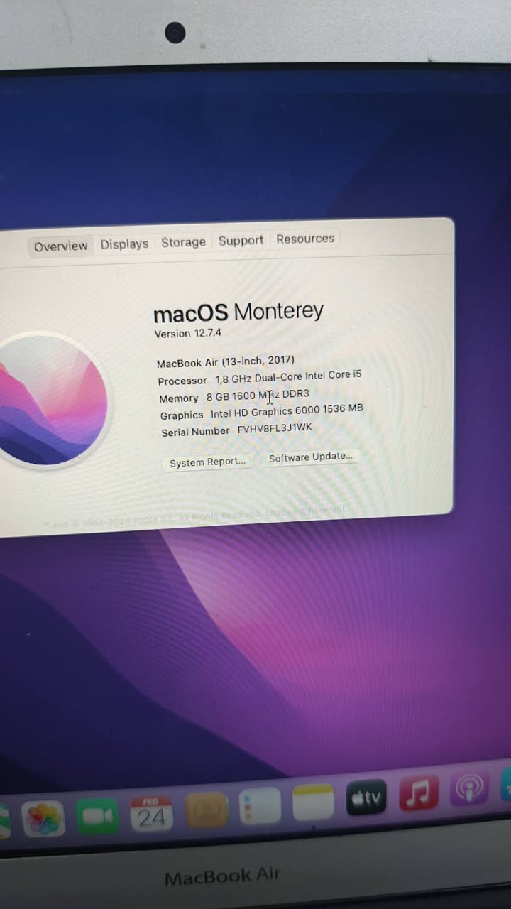 ماك بوك 2017 للبيع بسعر مناسب
المواصفات بالصور

مكاني بغداد

السعر 250 وبي مجال بسيط جدا

***********
