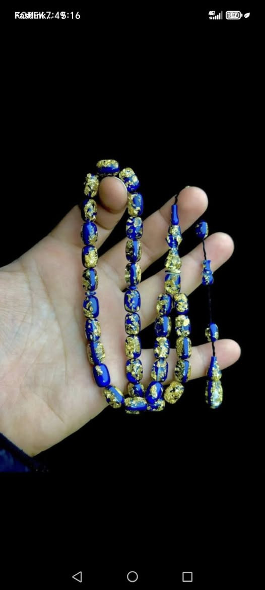 أجمل و احلي نوعية سبحة جام طيارة الي بيها ورق ذهب بداخلة عيار ٢٢ الآن موجود بثلاث الوان مختلفه للتواصل عبر واتساب *********** و نحن بخدمتكم
