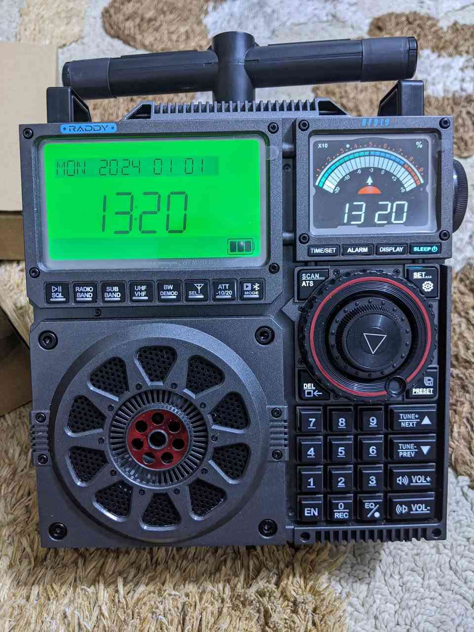 السعر ٢٢٥ الف
Raddy RF919 SSB Shortwave Radio
FM AM SW VHF UHF AIR CB WB and SSB Receiver


**إذا كنت صاحب هذا الإعلان وتريد حذفه لأي سبب، رجاءا أرسل رسالة إلى الدعم الفني**