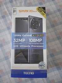 تيكنو سبارك 20 برو بلس • ٢٥٦ • رام ٨+٨