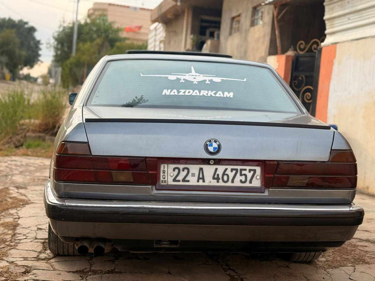 السلام عليكم
. للبيع سيارة BMW
. موديل سيارة1993
. حجم السيارة 730
.حجم محرك 3000
. السيارة مابي ولا ضربه بس صبغ عام جمالية للسيارة 
. كهربائيات السيارة فول مابي اي نقص
.رقم سياره اربيل 
.السنويه لحد 2029 
.شرط تحويل 
.مكان السيارة_ديالى _خانقين
.سعر 52 بي مجال 
.رقم هاتف
. ***********
