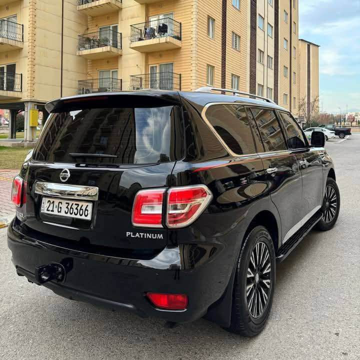 Nisan patrol
2013
خليجي Se
سياره نضيفه كلش 
ضرر نص جملغ كمل موضح بسونار
سلايت سلاجه صندوق شفت 
مانع انزلاق فور ويل 
حاسات اماميه و خلفي 
ايباد و DVD
ارع تايرات جديد صدر جديد 
سياره مكفول من نقص
مكاني كفري ديالى
شراي يخابر.  
كلشي موضح 
*********** كيفري, ديالى
