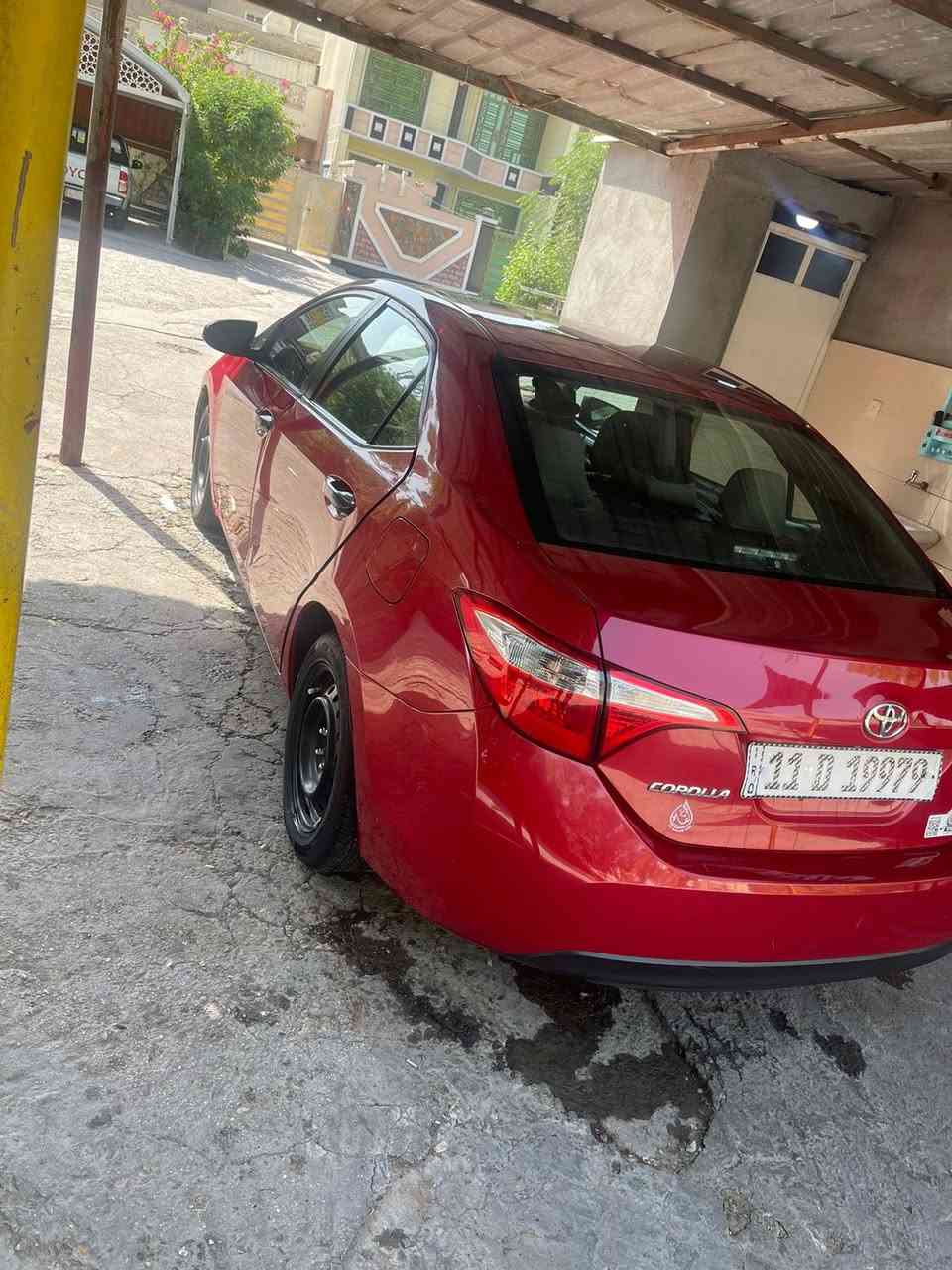 السلام عليكم
كورلا ٢٠١٥ امريكي حادثها بس بنيد ومرجعي نفسة صور الحادث ناشرهن 
وهنا بالعراق صار بيها ٤ قطع نفسهن مصبوغات  بدون ايرباك بدون دواخل ابد شواصي لغد بدنة كفالة كير مكينة تبريد كفالة صدر امامي خلفي جديد 
حجر صالنصة بلادي 
 مواصفات عادية شاشة جبيرة كروس سرعة تحكمات ستيرن نضام سبورت وعادي 
كاعية مغلفة جلد دوشمة كشنات اصلية زنون عالي كلش قوي 
رقم بغداد بأسمي تحويل ثاني يوم 
رايدها ب112$ وبيها مجال شي قليل 
مكاني بغداد السيدية
***********
