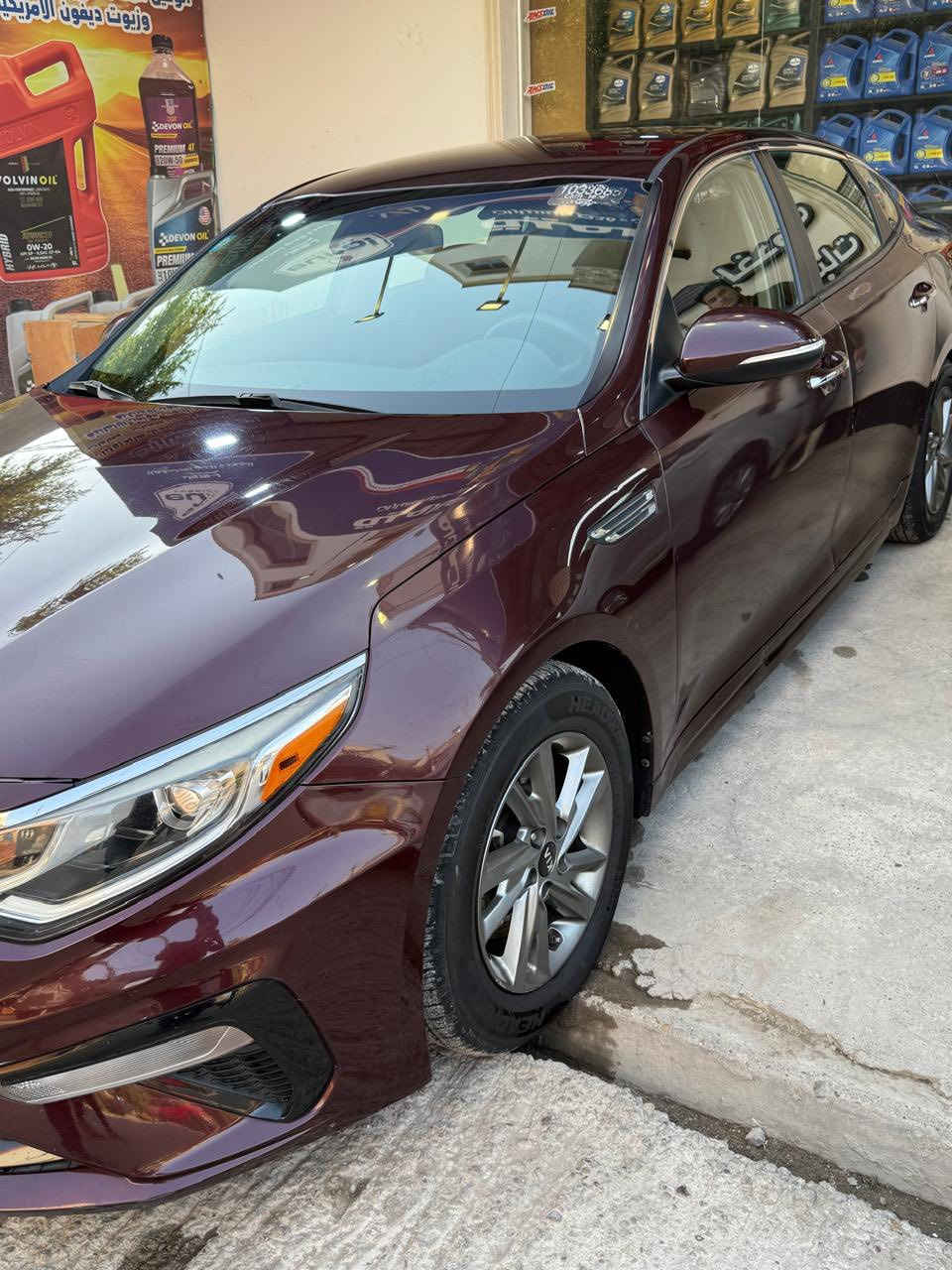 اوبتما للبيع امريكي 2019 ماروني fe
السيارة كلش نظيفه واي نقص مابيها  
حادث بسيط وصور الحادث موجودة 
محرك 2400 ماشية60 ميل وقابل للزيادة 
مواصفات fe رادار حساسات تحكمات 
مثبت سرعة مانع اصطدام 
3 وضعيات قيادة 
السعر138 وبيها مجال بسيط 
مكان السيارة بغداد 
تحويل مباشر 
رقم بغداد الانكليزي 
للتواصل ***********
