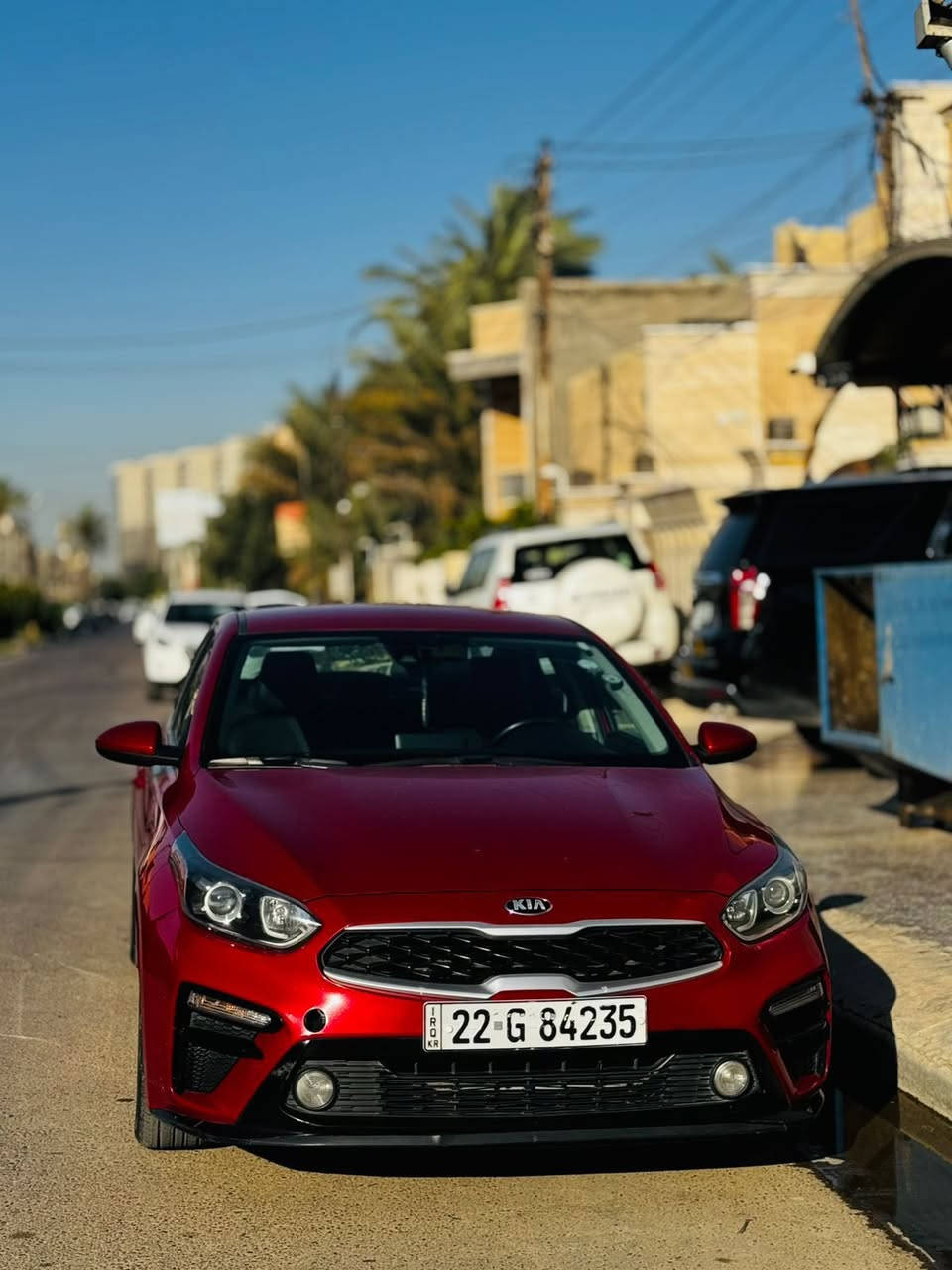 السلام عليكم....
فورتي (2021) كفاله من الصبغ  بدون دواخل. سيارة مال جناية 

جديدة بمعنه الكلمة ماشية (78) كير محرك كفالة وعليها منضومة (غاز جديدة ) السيارة موصفات العادية 

رادارات. تحديد مسار . توقف ذات. وباقي المواصفات العادية 

معروضة السيارة ب(١٣٥) وبيها مجال قليل. 

السيارة شكد ماتتوقع جديدة توقع.  
 رقم اربيل السيارة باسمي 

مكانها سيدية الاستفسار ***********
