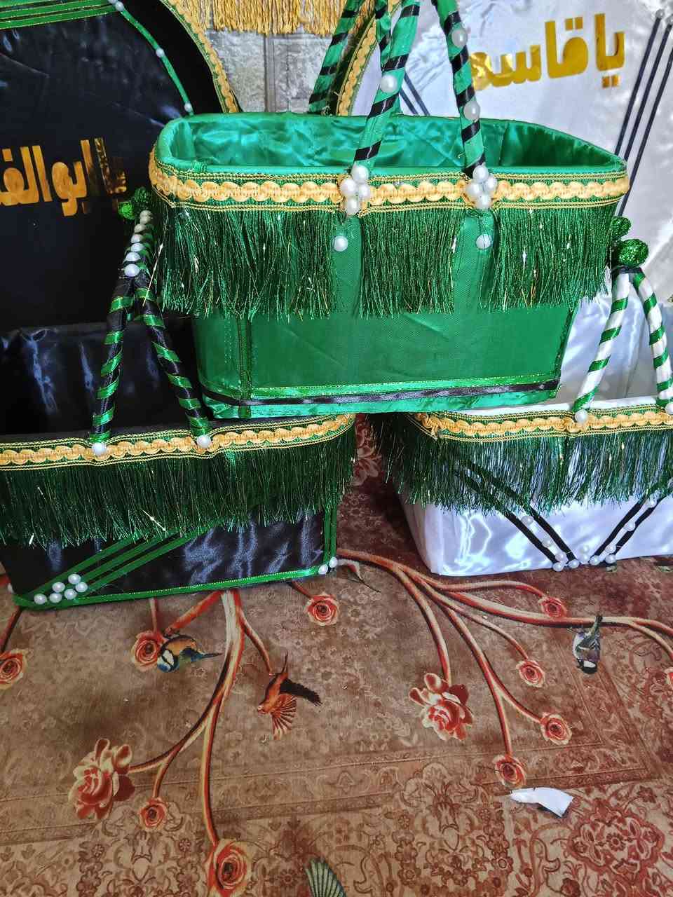 سلام عليكم عظم الله اجوركم بحلول شهر محرم 
توفره حاليا سيت صواني مع سله سعر 15وبيه مجال وعندي سله على 5تالاف


**إذا كنت صاحب هذا الإعلان وتريد حذفه لأي سبب، رجاءا أرسل رسالة إلى الدعم الفني**
