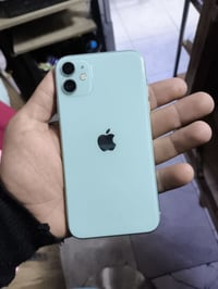 ايفون ١١ • شاشة تفصيخ اصلي • بطارية ٧١٪