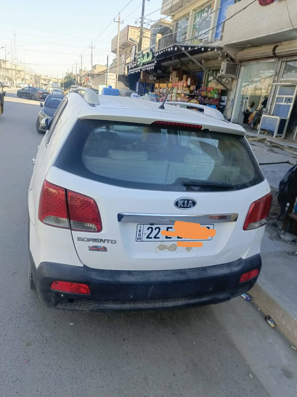 السلام عليكم ورحمة الله وبركاته رمضان كريم عليكم سورنتوا ١٢ للبيع خليجي سياره جاهزه من كلشي ترايك وين متريد مكينه كير صدر تخم تاير كله جديد سياره بيه صبغات بسيطه بدون حادث قوي بيه خمس قطع صبغ مكينه ٢٤٠٠ دوش مواصفات فول عده الفتحه سياره بسمنه تحويل مباشر سنويه جديده للبيع او مراوس مكاني بياع تقاطع درويش السعر ١٢٠ وقابل للتفاوض رقمي *********** بي واتساب اخوان ماكو شي ماكاتبه

