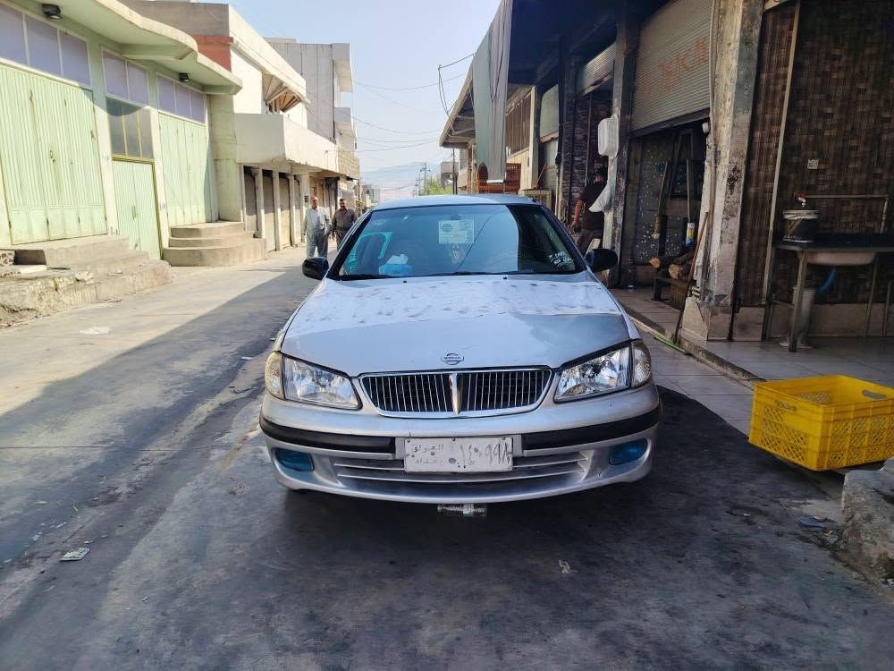 نيسان سه ني ٢٠٠٢ ياباني مه كينه ١٦ گير تؤماتيك ته بريد له سه ر سويچ گيرو مه كينه و ته بريد و ته قه و ره قه و كاره باي  به شه رت سه ياره كه ليزه ري دوبه يه هه مو گياني جائيزه سعري ٤٢ گلاو مه جاليكي برايانه *********** و ***********وه گه ر مشته ريت تيل بكه مه عامه له له كؤمينت ناكريت برا السليمانية, العراق
