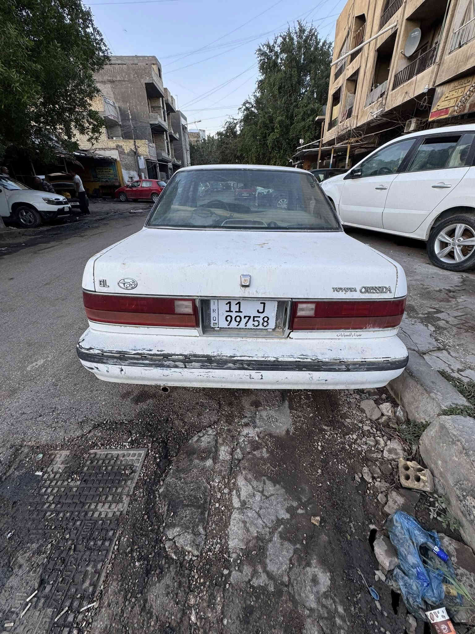 كروسيدا ١٩٩٠ ايسر بلادي محرك ٢٢Rكير وتماتيك رقم بغداد  بسمي السعر ٣٥ ورقه وبيها مجال مكان السياره بغداد الوزيريه رقم التلفون *********** مصطفى الكروي
