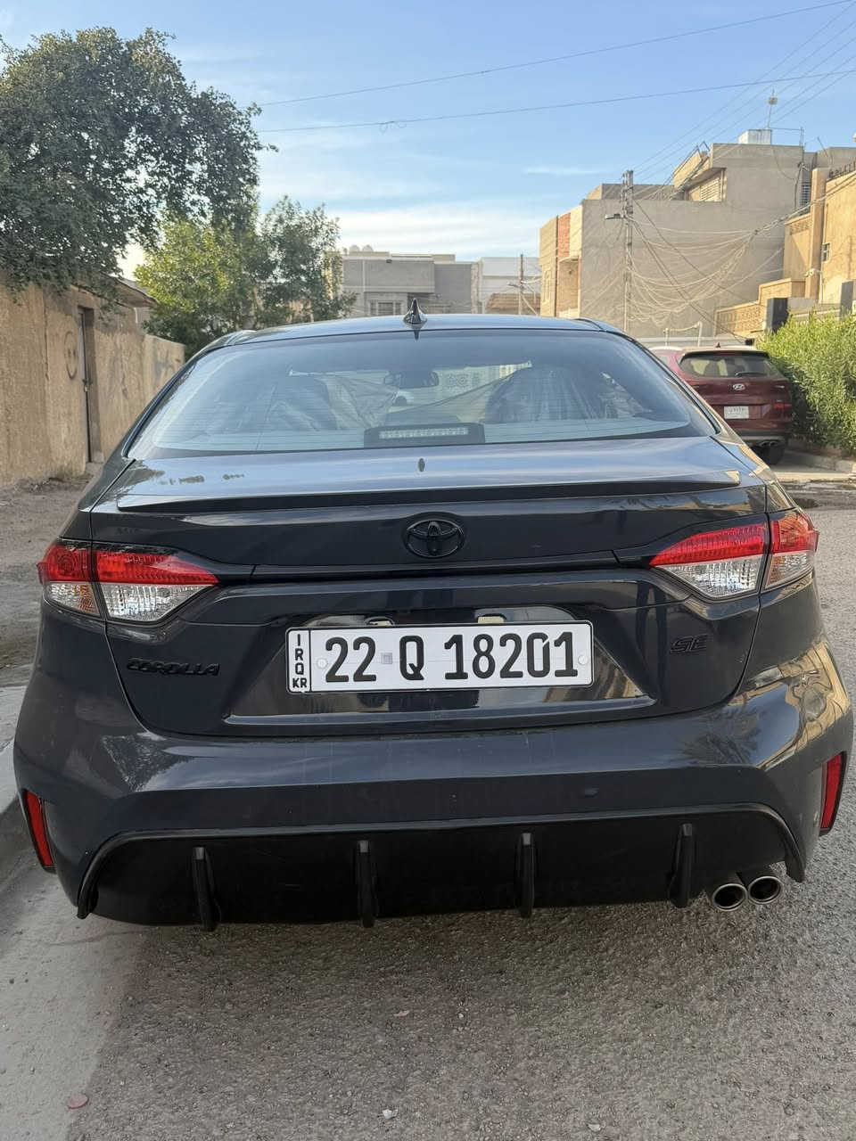 السلام عليكم ورحمه الله وبركاته
للبيع كورلا se ٢٠٢٥ وارد امريكي 
عداد الكيلو متر ٧٥٠٠
لون سمنتي دخاني مميز 
مكينه ٢٠٠٠
بصمه تشغيل عن بعد . رادارات . اشاره ترحيب 
القبضات مال الباب بيانوبلاك. الداخل بلاك ايدشن. سايد بريك دكمه .
ويل كبير . مانع انزلاق . دبل صالنصه خلفي
دخول ذكي.اوديو . كروس سرعه . الكشنات اسود واحمر . ايرباكات كلها سليمه بس ايرباك البرده طاك  وحادثه موضح الكم بالسونار  سياره رقمها اربيل وب اسمي تحويل ثاني يوم  سياره ياباني وارد امريكي مو هايبرد سياره بانزين فقط  فول السياره ماعده الفتحه  مكاني بغداد حي العامل سعرها ١٨٠ الموشراي لايتصل ولايتعب ولايكسر بحلال العالم  للعلم السياره مدوشمه بالكامل ارضيه وكشنات وصندوق حفاضا على كشناتها الاصليه
للاتصال ***********
