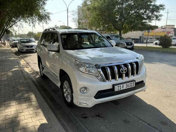 لاندكروزر برادو
موديل TXL2016

6 سلندر ، أوتوماتيك ، بنزين

115000 كم

ثلاث قطع صبغ

عدد المقاعد 7

الموصف محرك غير مفتوح ، ثلاجة ، بصمه،

مرايات شفط كأمره مع حساس، تبريد مركزي

سعر 33000 دولار

العنوان كركوك للتواصل ***********
