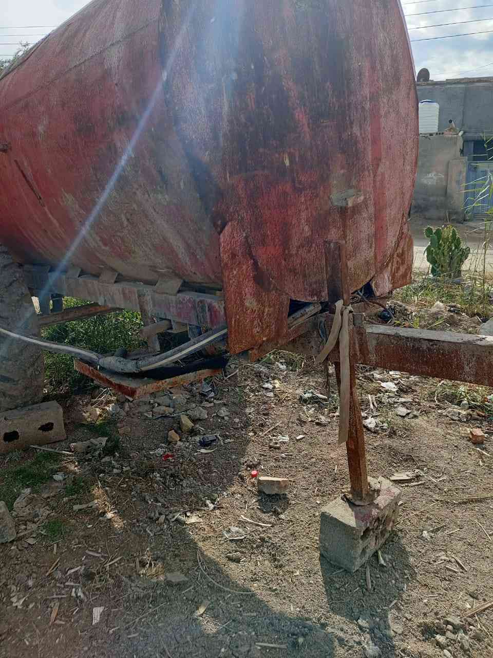 للبيع مقطوره ٥٠٠٠لتر مستعمل *********** بابل الخميسيه
