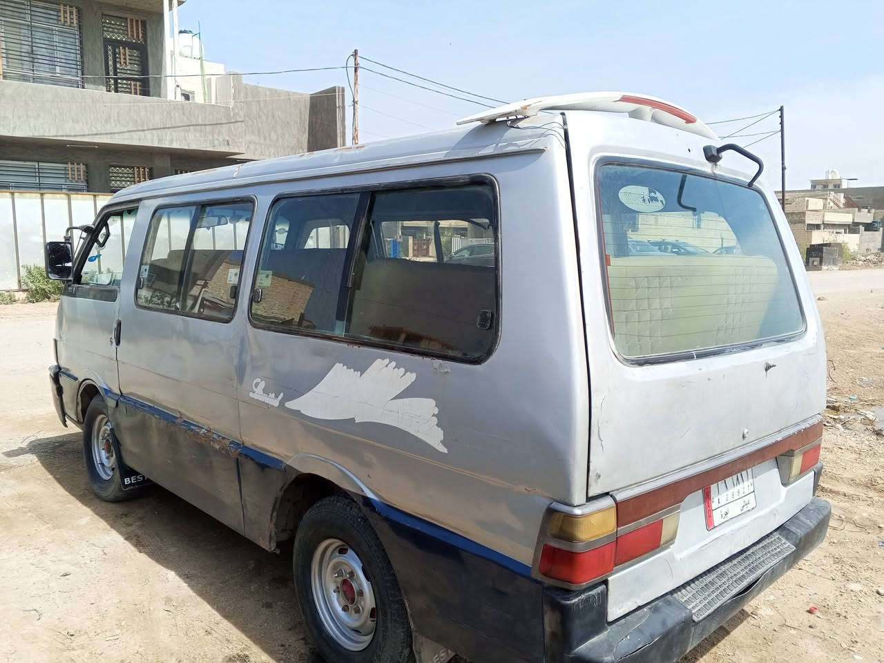 كيا بستا للبيع مكاني بغداد 
موديل 1993
مكينة نضيفة كسل نضيف شواصي معمرة
دوشمة نضيف مشط باور جديد باتري جديد الكير النمرة الثالث يفلت
الشراي يتصل وسهله *********** بي واتساب 
25
