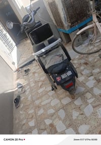 دراجه شحن للبيع في الحبيبيه فول مواصفات سرعه 75 6بطاريات  كامله مكمله ...