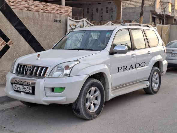 السلام عليكم للبيع او مراوس تويوتا برادو موديل ٢٠٠٨ محرك ٦سلندر سبعه راكب تدفئة وتبريد ثلاث قطع كهربائيات كلهه تشتغل صدر امامي وخلفي ممتاز تخم تاير نظيف جاهزه بدون نقص السياره مصبوغه عام بسبب حادث جاملغ وباب عكس السائق بيها دواخل وصفحه السائق بيها طخات مكانها بغداد الدوره ابو دشير هاتف *********** سعرها ١٣٦ بيع او مراوس بغداد
