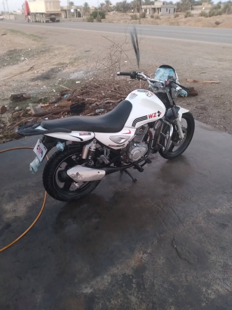 السلام عليكم امزت دراجه مقفوله كفاله عامه ماكينه 200 لا تنقيص لا تبخير كهربائيات شغاله موديل 20 دراجه مقفوله مال جناي ما بيها برقه نقص٠٠٠،،***********
