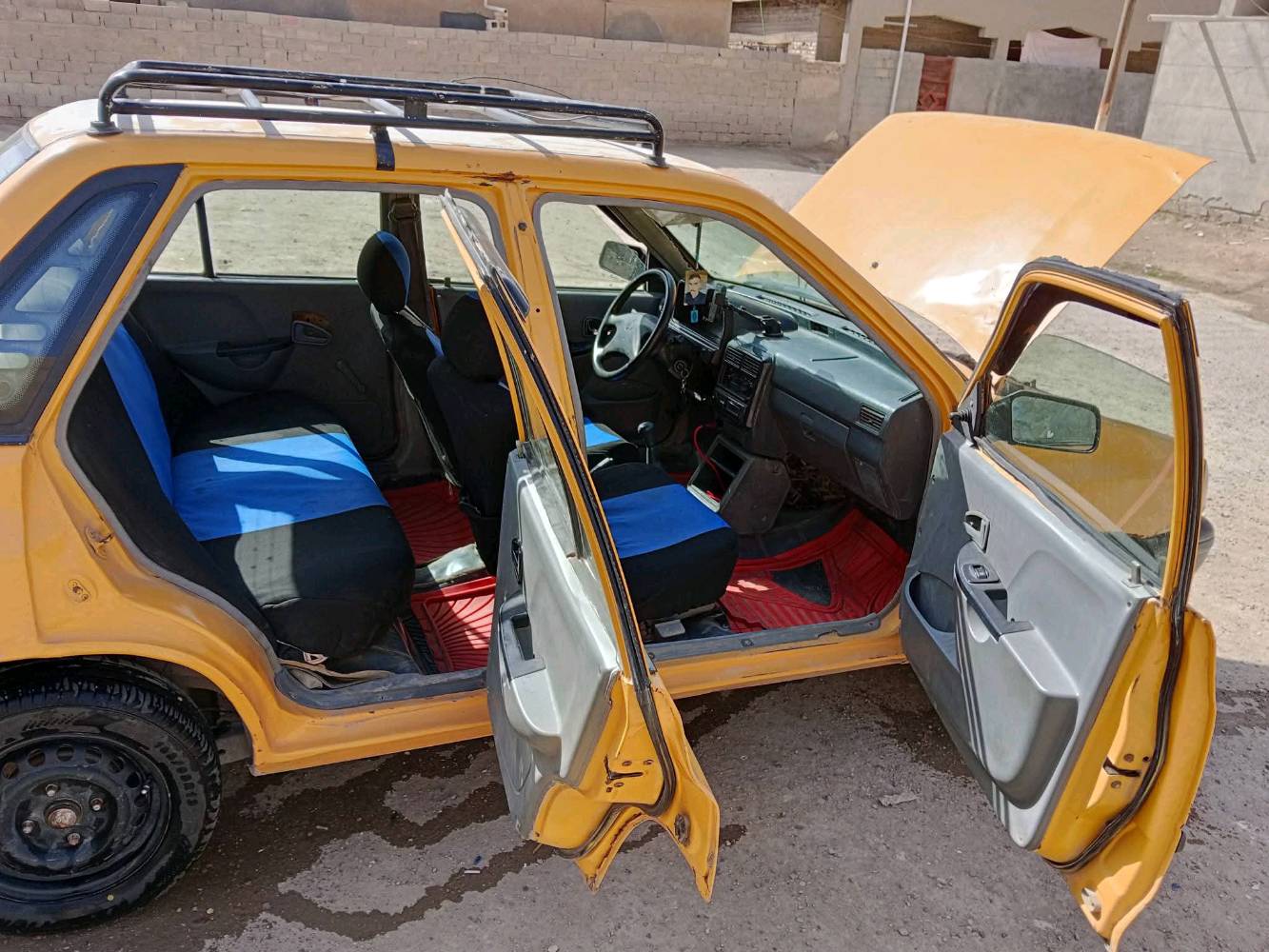 سلام عليكم
سايبا موديل 2011عظم
محرك جديد
صدر جديد
تخم تاير جديد
باتري جديد
شواصي نظيفة 
كهربائيات شغاله
رقم انكليزي دولي 
مصفرة هئية وغرامات تحويل مباشر
السعر(26)ورقة قفلها 
عنواني بغداد ابو غريب ***********
