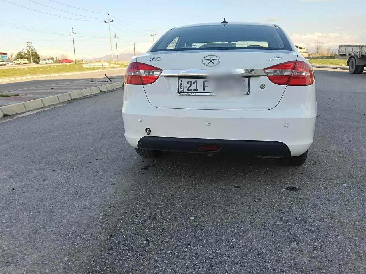 سەرەتا بەناوی خای گەورە 
جاک مودێڵ 2012 
 مەکینە زنجیر 
سەیارەکی توندڵ تۆڵ خاوێنە 
گێرو ماکینە بەشەرت  نەکراواتەوە
بەشی کارەبای بەشەرت کامل ئیشدەکات 
تەبرید و گەرمی بەشەرت 
٤ تایەی نوێی لەسەرە 
سێ پارچەی بۆیاخە 
پشتی کەپسە پێشی لای سەکن شتێکی زۆر کەمی پێوایە  سەنەوی نوێیە تا 2027
سحری 57. کەمێ مەحامەلە 
تکایە گەر مشتەری تیل بکە 
ژ. *********** رانية, السليمانية
