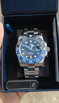 باجاني ديزاين موديل رولكس باتمان مكينه او تماتيك ياباني اصلي رنك دوار ...