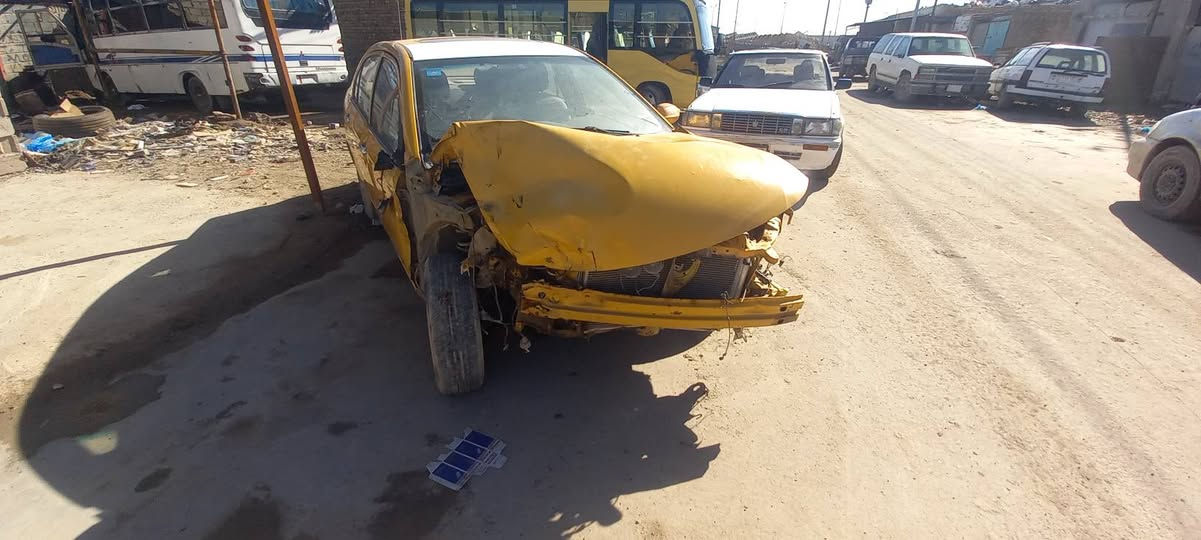 السلام عليكم ليڤان 620
موديل 13 رقم مثنى بسمي آني المالك مصفره هيئة وغرامات سنويه للـ28 أبيع على حادثها
*********** مكاني السماوة والسيارة موجوده حالياً بالصناعي وهاي صور كل الحادث حتى مقطع فيديو.
