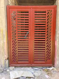 معمل حدادة • باب ٢م×٢م • ثامن الأنوار