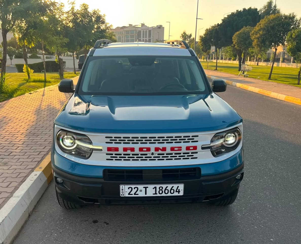 #بسم الله الرحمن الرحيم ، 2023 FORD BRONCO, HERITAGE LIMITED،#فورد برونكو سبورت فئه ليمتد اعلى فئه موديل 2023 #السياره محرك 4سلندر 2000 توربو ،#حادث جانبي خفيف ،#الايرباكات كلها سليمه فقط البرده ،#فول مواصفات ،بانوراما ،كشنات كهرباء وجلد ،كشنات خزن ،كاميرا اماميه ،كاميرا خلفيه ،رادارات محيطيه ،نقطه عمياء ، اوتو هولد ،تحديد مسار ،شحن وايرلس ،الأبواب بصمه ماشبه 29 الف ،#السياره رقم اربيل باسمي ،#رقم الشاصي مع الصور في المنشور ،#السعر 195 ورقه ،#ملاحظه : لاتقارن هاي السياره بمحرك 4سلندر 2000 توربو ليمتد بمثيلاتها ذات المحركات ال 3 سلندر حجم المحرك 1500 ، #الاتصال على الرقم *********** واتساب ،#مكان السياره بغداد /الكراده .
