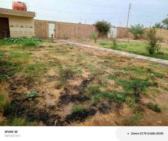 السلام عليكم ورحمة الله وبركاته 
بيت للبيع   طابو زراعي 
بجانب البيت قطعت ارض مبنيه هيكل 

2غرف نوم        واستقبال     و امامه مساحه 

كبيره      و بجانب القطعه    

حسينيه كبيره  هيكل 

البيت مكون من 3عرف نوم
 
هول        مطبخ        صاله         استقبال

صحيات 2     حمامات 2      حديقه واسعه 

المساحه 800م     

مكان البيت ناصريه (الشطره) حاوي العباس 

السعر 210 مليون 

للستفسار  
***********
‏‪***********‬‏
