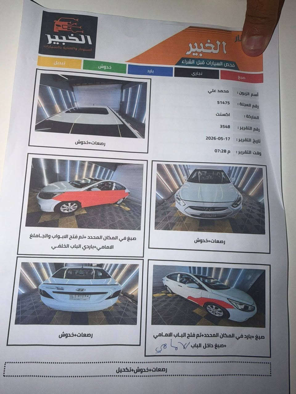 السلام عليكم سياره اكسنت للبيع 2015 سعر 8 8 المحرك 1600 باسمنا ثاني يوم تحويل مكان بغداد الشعله ***********
