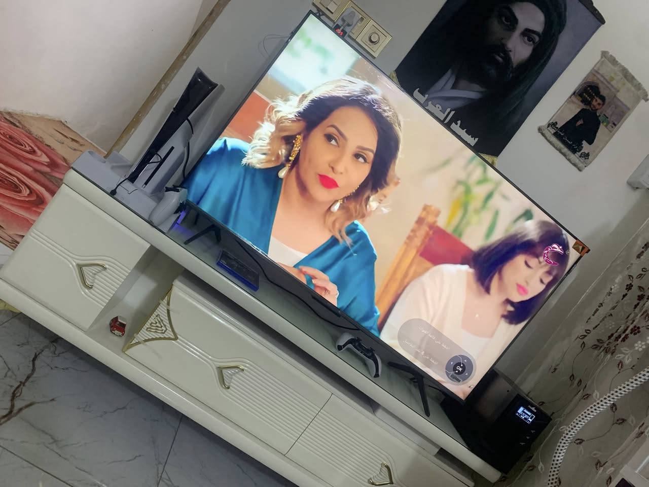 ‏السلام عليكم ميز بلازما تركي قياس 150 سم استعمال أقل أسبوع السعر 170 بغداد رقم الهاتف
***********
