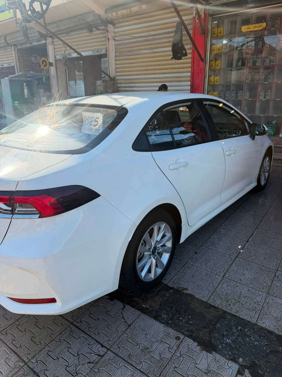 السلام عليكم
كورلا 2025 هايبرد ماشيه 20الف  رقم بغداد باسمي مكفوله كفاله  ماعدا  طخة بدعامية الامامه وحافة البنيد ورصعة بجاملغ الأيسر 

ملاحضه عندي سونار مسوي 

مواصفات: 

بصمة تشغيل 

دخول ذكي

فتحة سقف ( سلايت) 

كرسي يدوي

داخل اسود

رادار تحديد مسار 🛤️

وقوف ذاتي 🅿️

كامره خلفيه دواره📷 

حساس امامي خلفي

دشبول ديجتل 

شاشه كبيرة

هاندبريك بصمة

اوتو هولد 

درايف مود 

لايت زنون

بك لايت لد 

تبريد شاشة 

حجم المحرك 1800

مكاني بغداد 

للاستفسار واتساب  واتصال فقط 

+964 776 413 5553

154$ مجال بصيط مكطع سعر بل تلفون تعال وتدلل
   /الحرية


**إذا كنت صاحب هذا الإعلان وتريد حذفه لأي سبب، رجاءا أرسل رسالة إلى الدعم الفني**