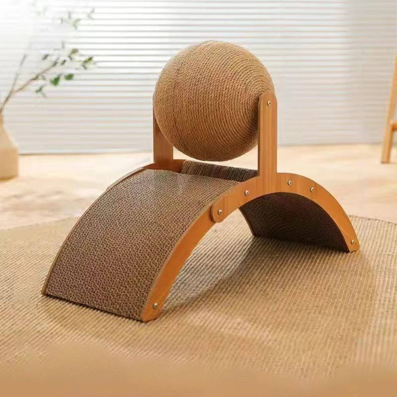 هذه لعبة خدش للقطط بتصميم جسر مقوس مع كرة من حبال السيزال.المميزات: تجمع بين كرة قابلة للدوران للعب والخدش، وسطح خشبي مقوس للخدش أو الاستلقاء.المواد: مصنوعة من خشب متين وكرة من حبال السيزال الطبيعية، مما يساعد في الحفاظ على مخالب القطط صحية.الفائدة: تساعد في حماية الأثاث من خدش القطط وتوفير منفذ لتفريغ طاقتهم.


**إذا كنت صاحب هذا الإعلان وتريد حذفه لأي سبب، رجاءا أرسل رسالة إلى الدعم الفني**