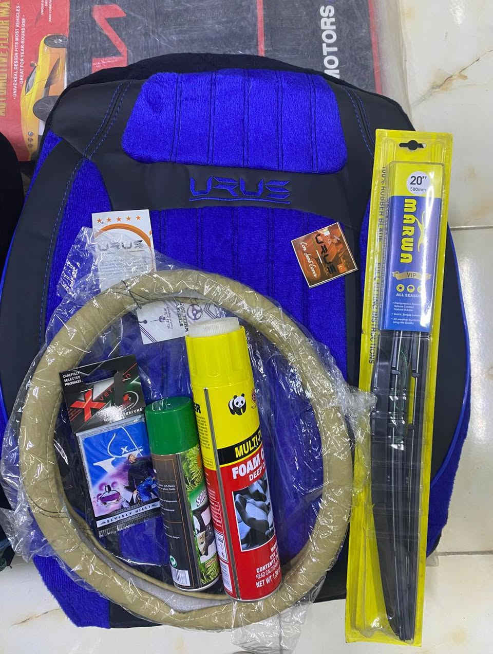 ابو اشرف لكماليات السياره 
عرض خاص الاغنيه بقضاء الزبيدية
دوشمه اوراس تركي +غلاف ستيرن +ماسحات +فوم منضف + ملمع كل هذا فقط 60الف 
***********
