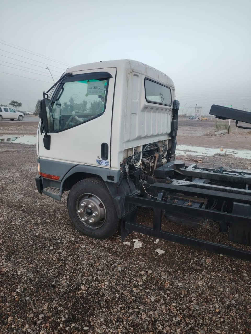 السلام عليكم للبيع كنتر بزون موديل 2003 رقم أربيل تحويل ثاني يوم بدي نزال 3 جكات بدي تفصال جديد طول 6 و ربع تخم تاير  كهربائيات كلها شغاله للتواصل على الرقم ***********
