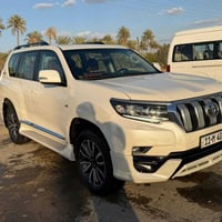 للبيع برادو موديل (2022 )رقم بغداد فول سبعينية ماشيه (105 )ألف بيها با...