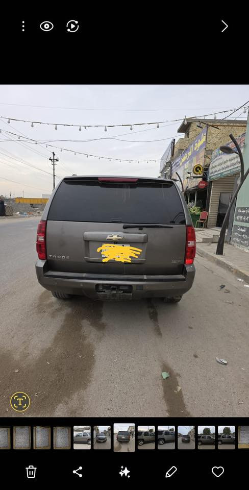 تاهو ١١  مكفولة من الكص والضربة والصبغ دخول جديد سيارة  جاهزة اي نقص مابيها السعر ١٢٥ ورقة
للتواصل على الهاتف
***********
