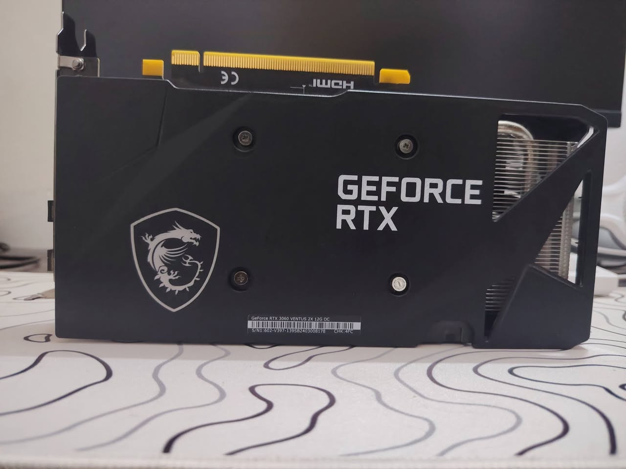 كرت MSI RTX 3060 12G OC
شبه جديد مستعمل قليل كلش ما مفتوح لوك حراره ما توصل لل 65 علما غرفتي السبلت خربان يعني هاي الحراره على البنكه يعني لو عندك سبلت ممكن تكون الحراره اقل نضيف كلشششششش مثل ما موضح بالصوره

 السعر 400 الف دينار عراقي فقط غير قابل للتفاوض

التوصيل 10 يعني يصير 410 اذا ما عجبك السعر تكدر تعوفه وشوف غيره سعري كلش زين على النضافه مالته والاداء والحراره
علما الكرت محدث لاخر تحديثات نفيديا يعني محدث لل DLSS 4.5


**إذا كنت صاحب هذا الإعلان وتريد حذفه لأي سبب، رجاءا أرسل رسالة إلى الدعم الفني**