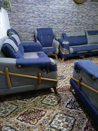 تخم تركي 5 قطع 10 نفرات سرير قماشه كتان الاصلي كلش حديث وجديد وثقيل 40...