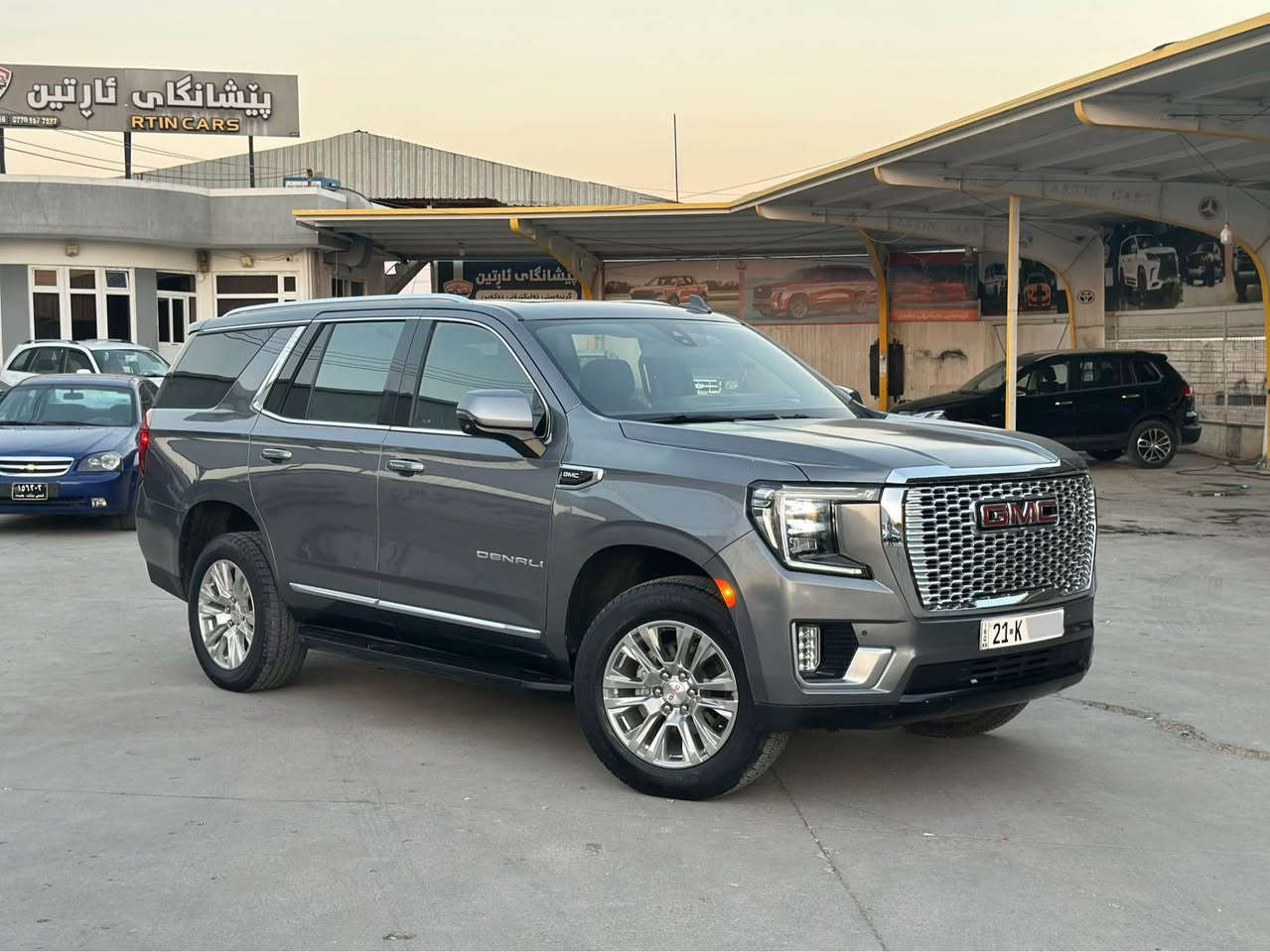 Gmc denali 2021
گێڕو مەکینەو هەموو شتێکی بەشەرت
27 هەزار ڕۆشتووە
٢ پارچەو پەڵەیەک تەنها پەمپە
ئێرباکی سوکان سیستەمە
سەنەوی تازەیە
410$
*********** السليمانية, العراق
