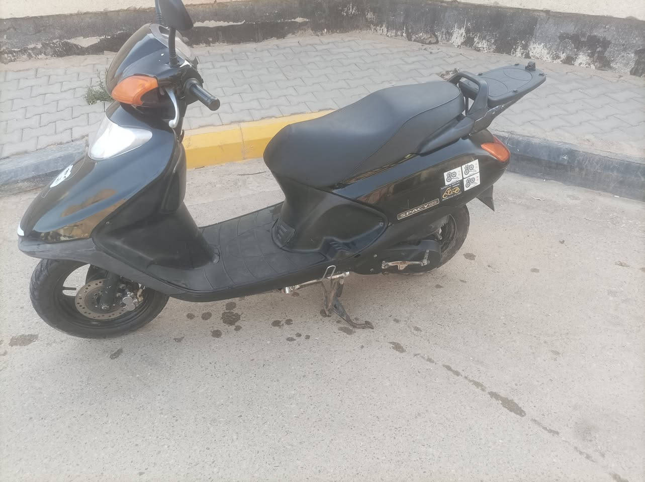 دراجه سبيسي ياباني لبيع مفتوحة رايمر أو مرة سلف وهندر شغالة كفر اصلي 5 اختام محرك ناعمة مكان شهداء سبعة نيسان رقم ***********
