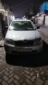 كورلا بيكاتشو 2007 سلفر  مصبوغه حزام بيها طخه بالجاملغ الأيسر الامامي ...