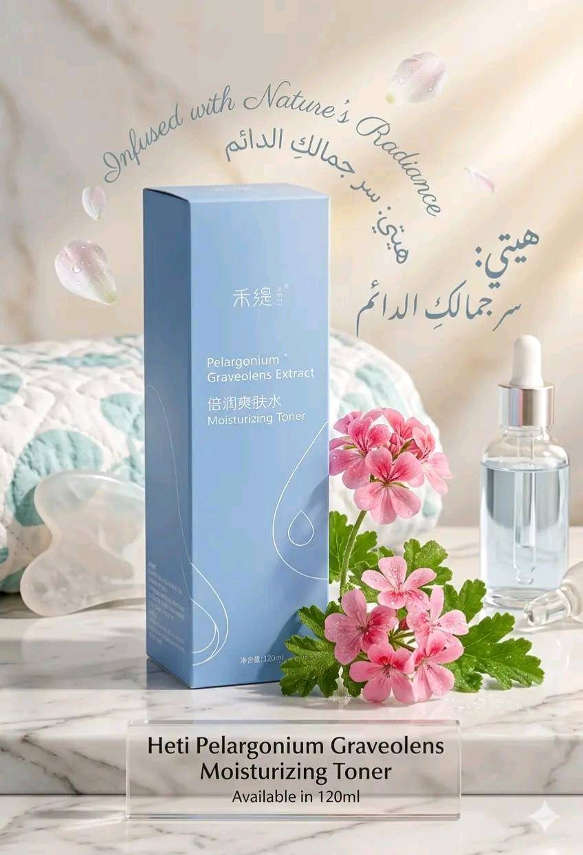 تونر مرطب للوجه بخلاصة الجيرانيوم