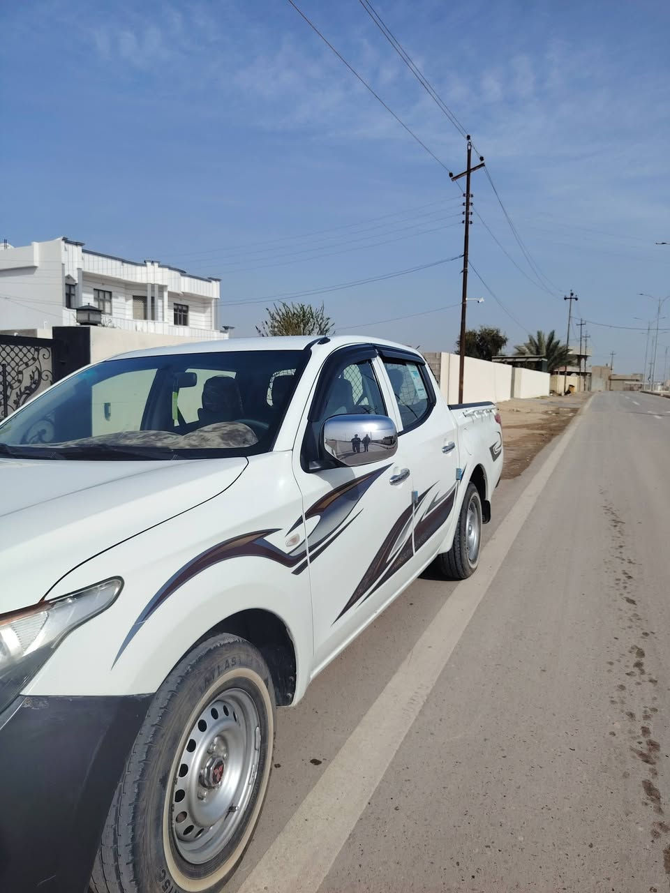 السلام عليكم للبيع بيكب مستيبوشي دوج رام موديل 2017 كفاله عامة من كلشي
مكينة وكير وحدادية
تخم تاير جديد 
 تبريد ثلاجة 
ماشية 92 وسنوية بأسمي
***********
***********
